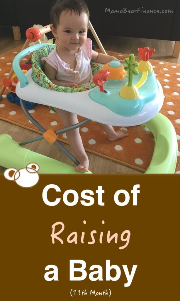 Cost of Raising a 11 Month Old Baby