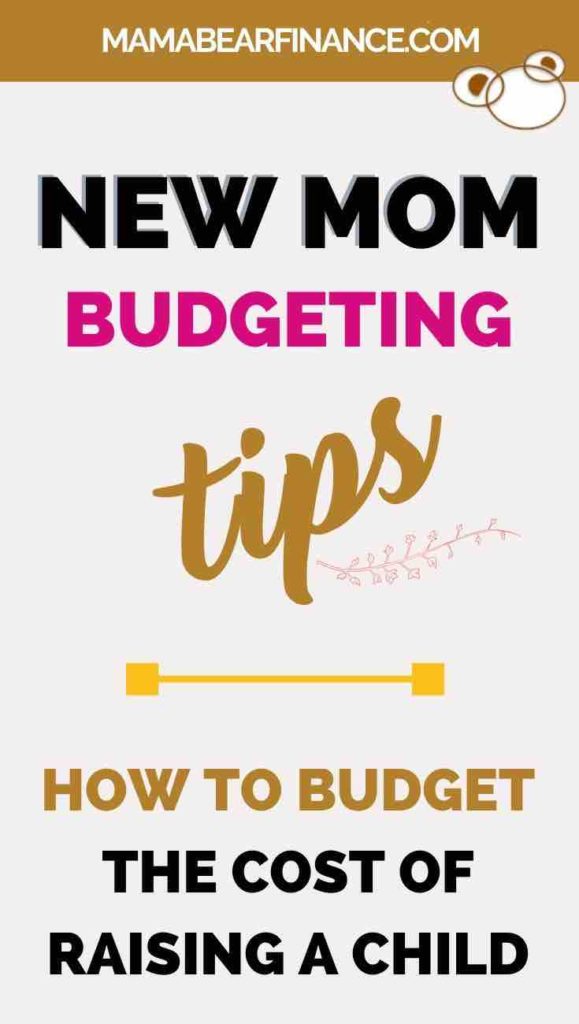 New mom budgeting tips