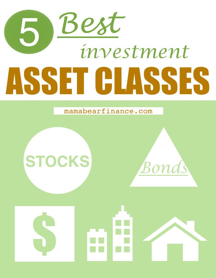 5 Best Investment Asset Classes to Hold in a Portfolio