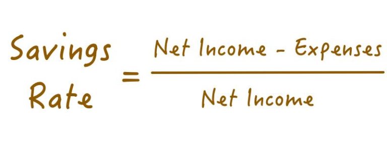 How To Find Savings Ratio