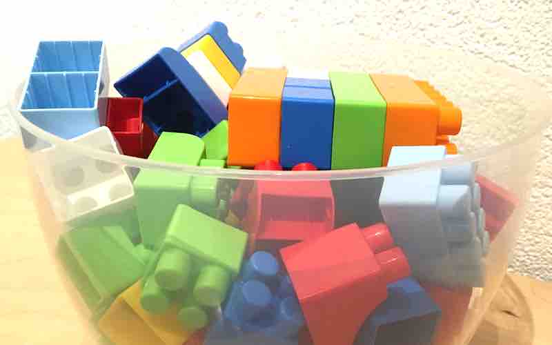 large lego-like bricks toy