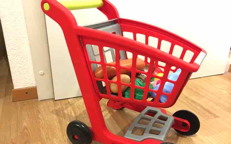 shopping cart toy